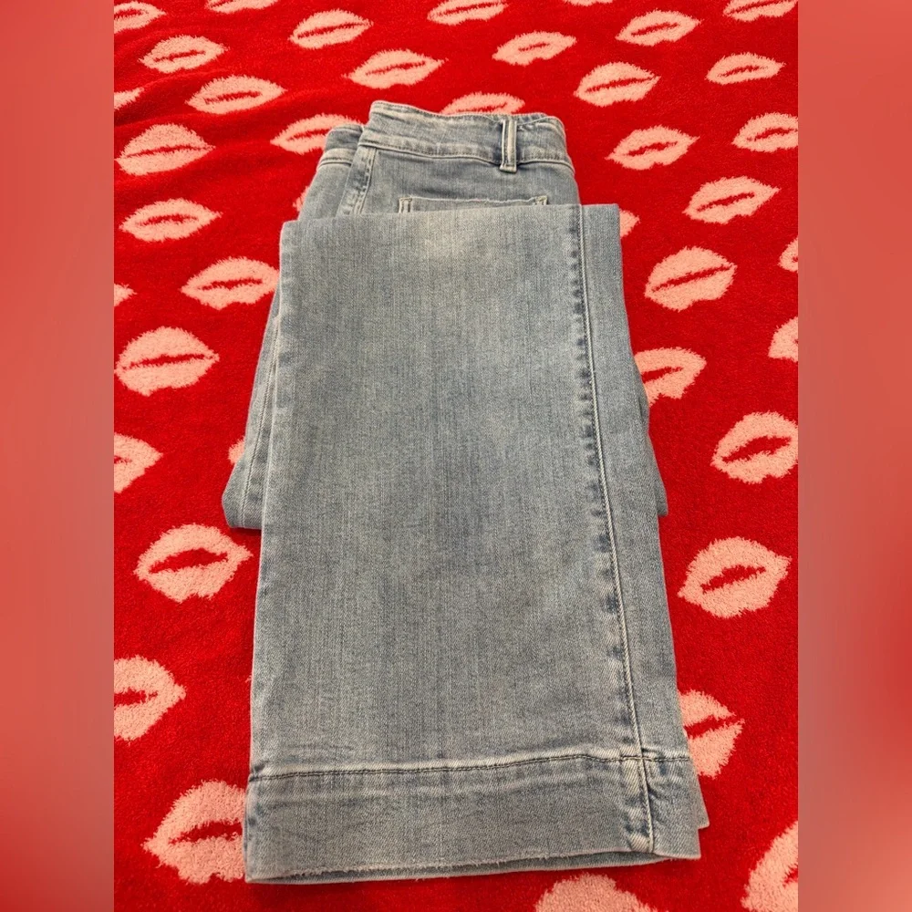 Flying Monkey 90’s vintage super high rise flare jeans EUC sz 31 - Picture 13 of 14